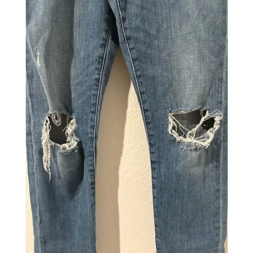 Womens Frame Le Beau Slim Boyfriend Jeans Size 26 - Picture 5 of 7